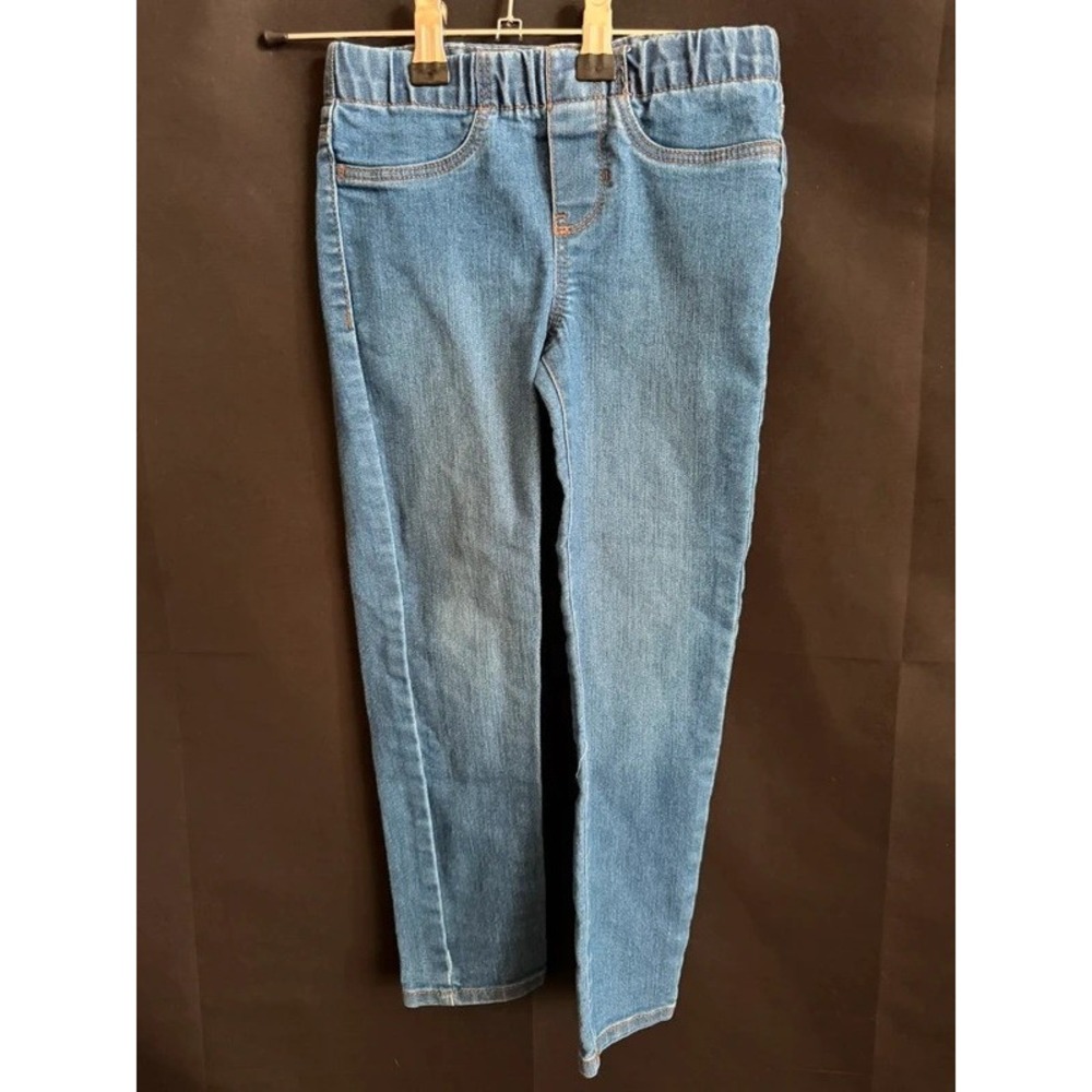 OshKosh‎ Jeggings 6/6X Blue Casual Skinny Stretch Elastic Waist Pull On Jeans